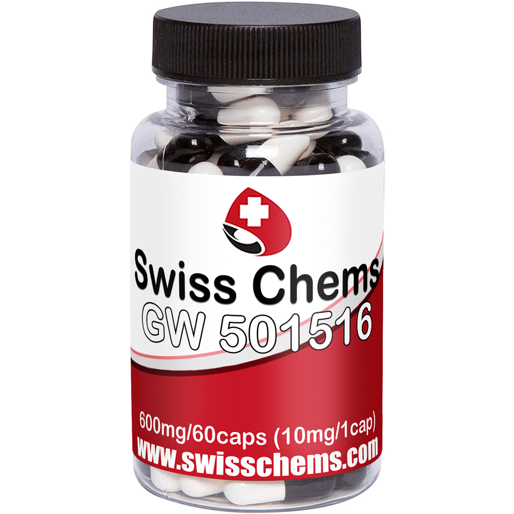 SwissChems GW-501516 Cardarine Supplement 10mg Capsules 60 Count - Image 5